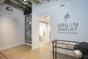 interior of urban sweat facility