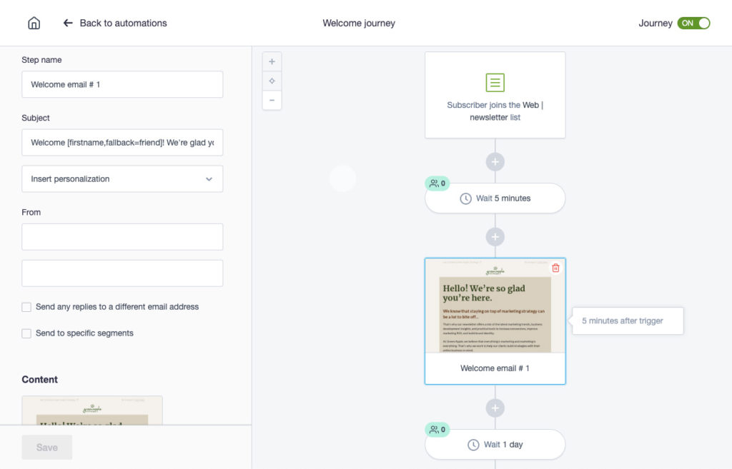 campaign monitor automation