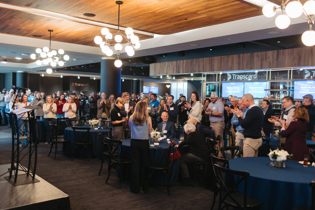 Retirement Party Room with Guests